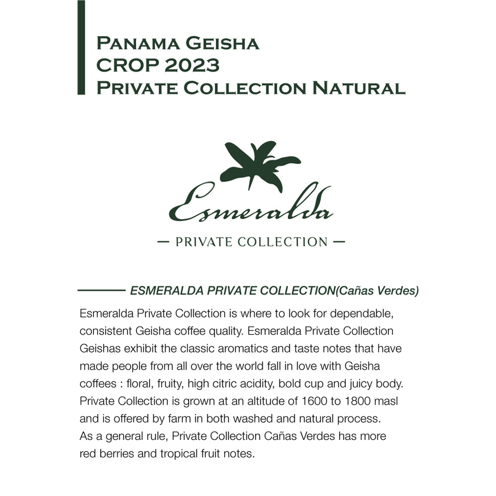 Panama Geisha Private Collection