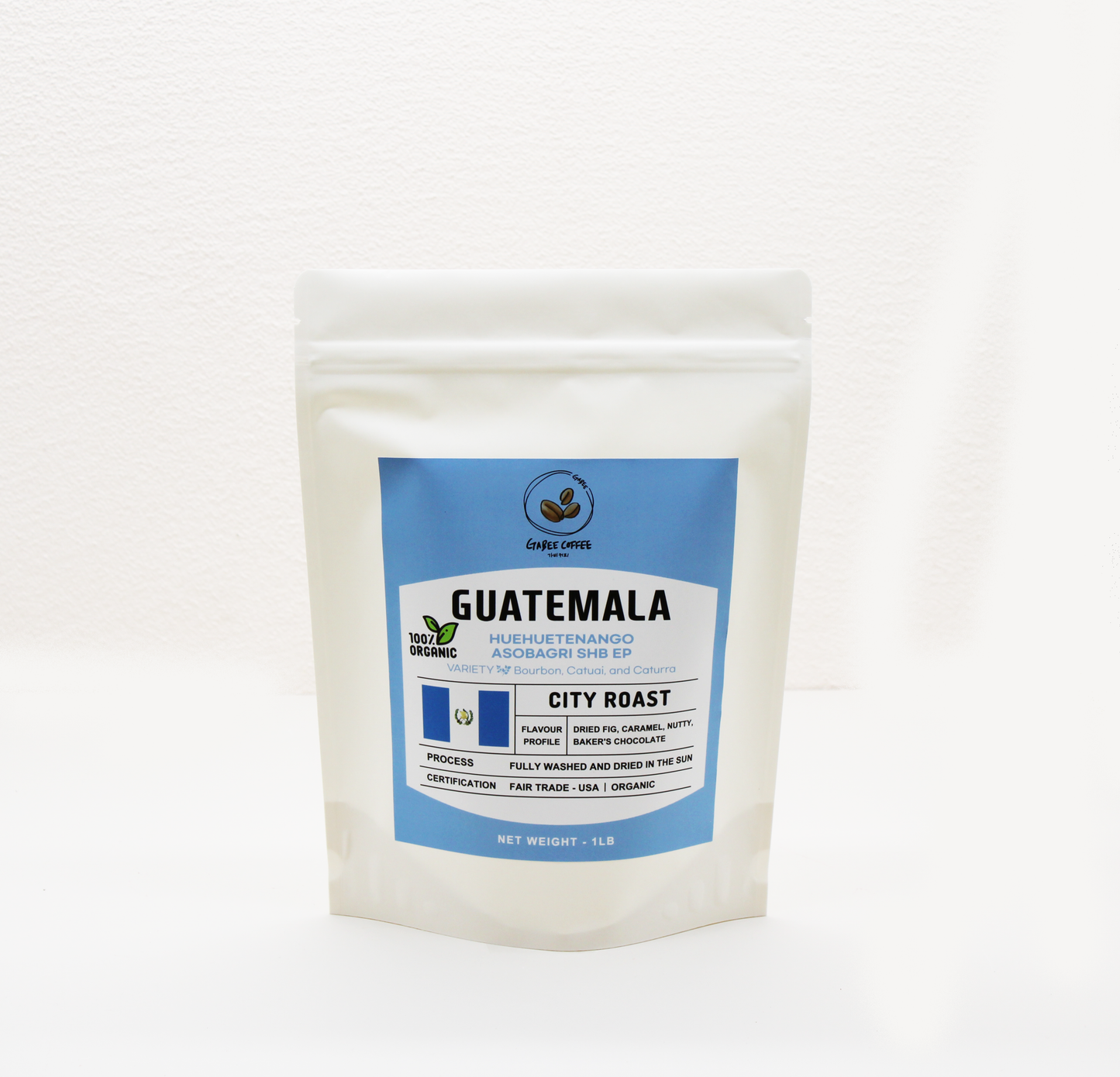 GUATEMALA FT-USA ORGANIC HUEHUETENANGO ASOBAGRI SHB EP