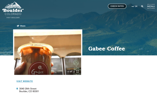 "Gabee Coffee: A Boulder Must-Visit for Coffee Lovers"