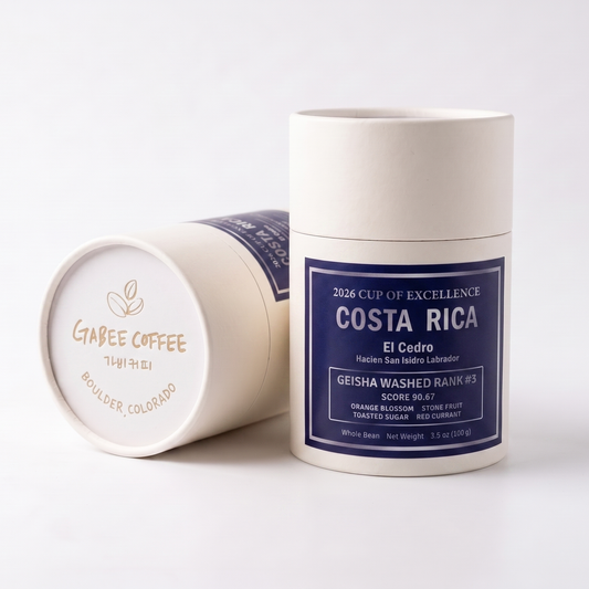 2026 Costa Rica Cup of Excellence Rank #3 – El Cedro Geisha Washed