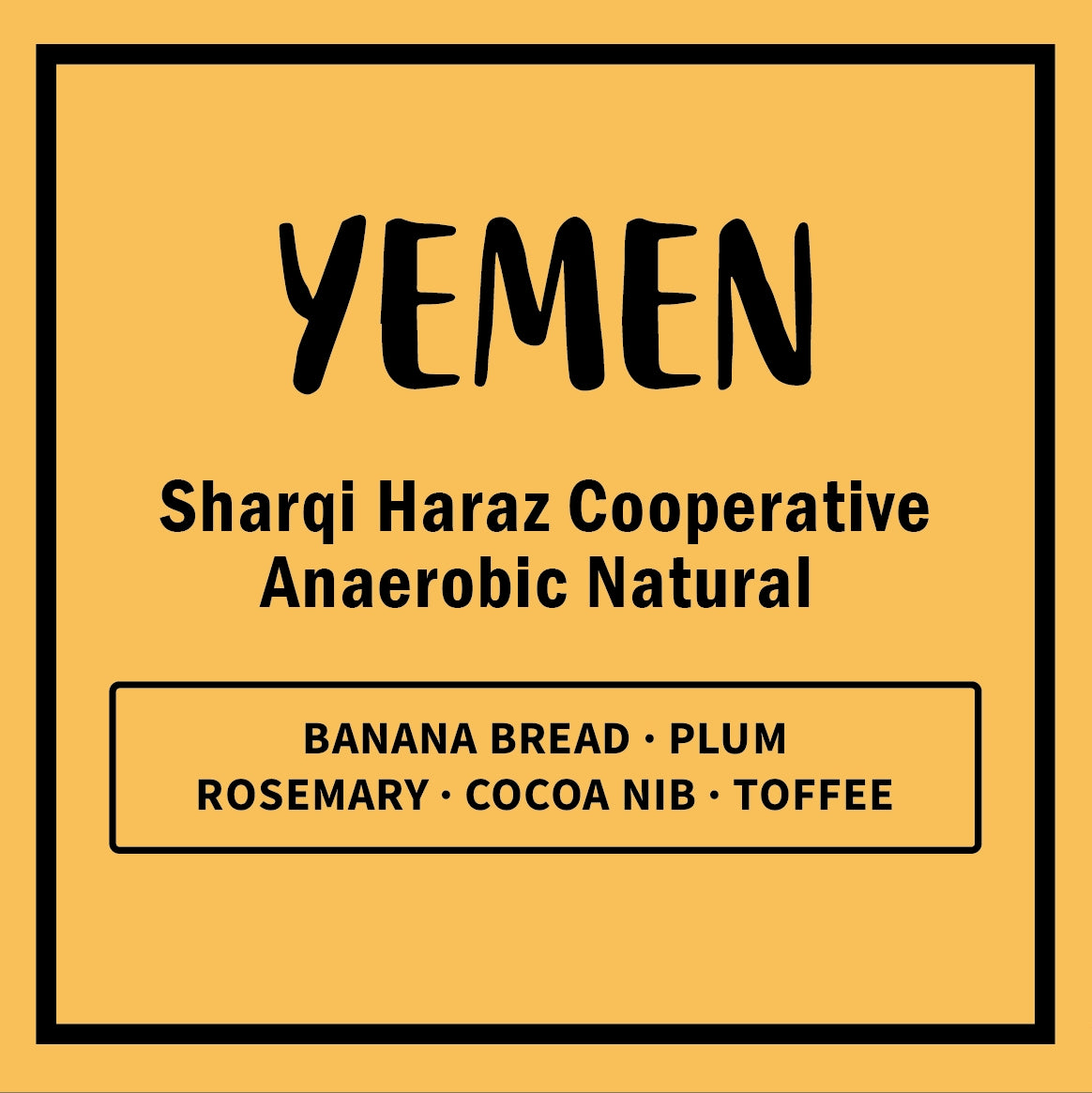 Yemen Sharqi Haraz Cooperative Anaerobic Natural
