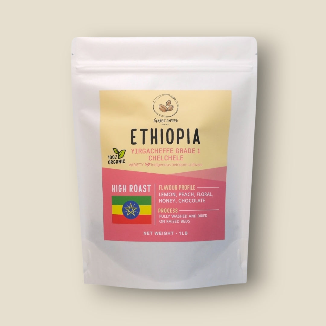 Ethiopia Yirgacheffe Grade 1 Chelchele 100% Organic