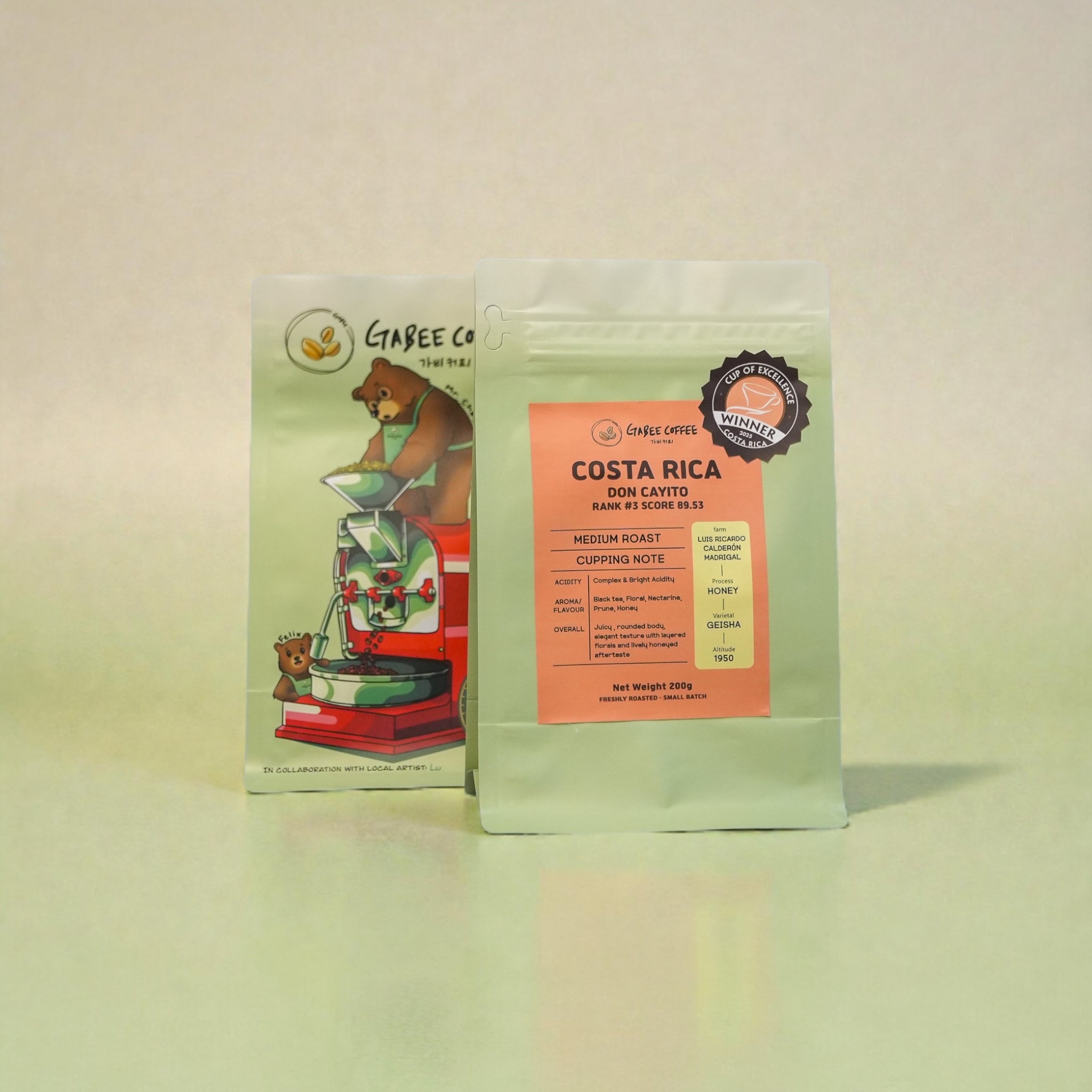 2025 Costa Ricsa Cup Of Excellence # 3 – GABEE COFFEE