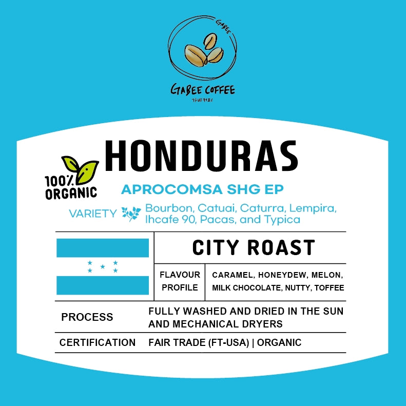 Honduras APROCOMSA SHG EP – Organic, Fair Trade, FT-USA Certified