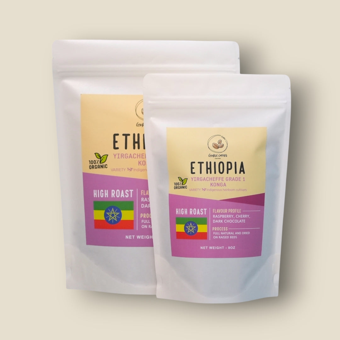 Ethiopia Yirgacheffe Grade 1 NATURAL Konga(100% ORGANIC)