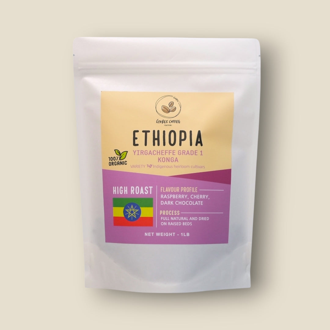 Ethiopia Yirgacheffe Grade 1 NATURAL Konga(100% ORGANIC)