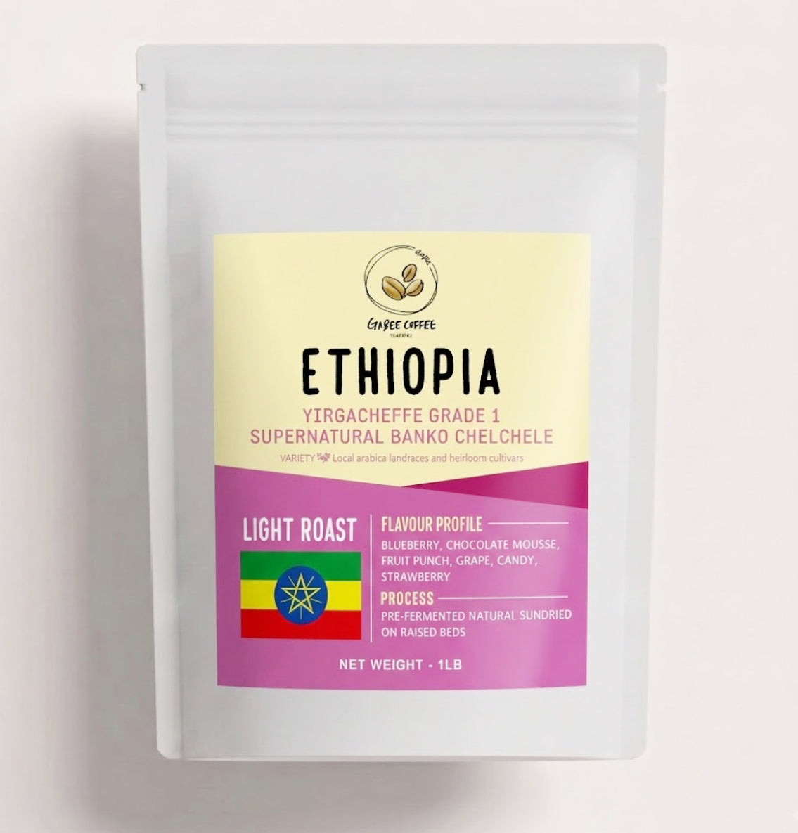 Ethiopia Yirgacheffe 1 Supernatural Banko Chelchele