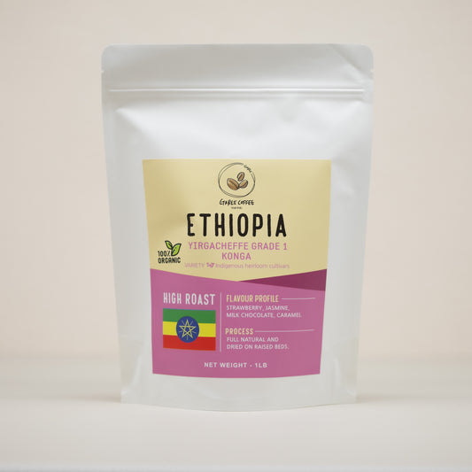 Ethiopia Yirgacheffe Grade 1 NATURAL Konga(100% ORGANIC)