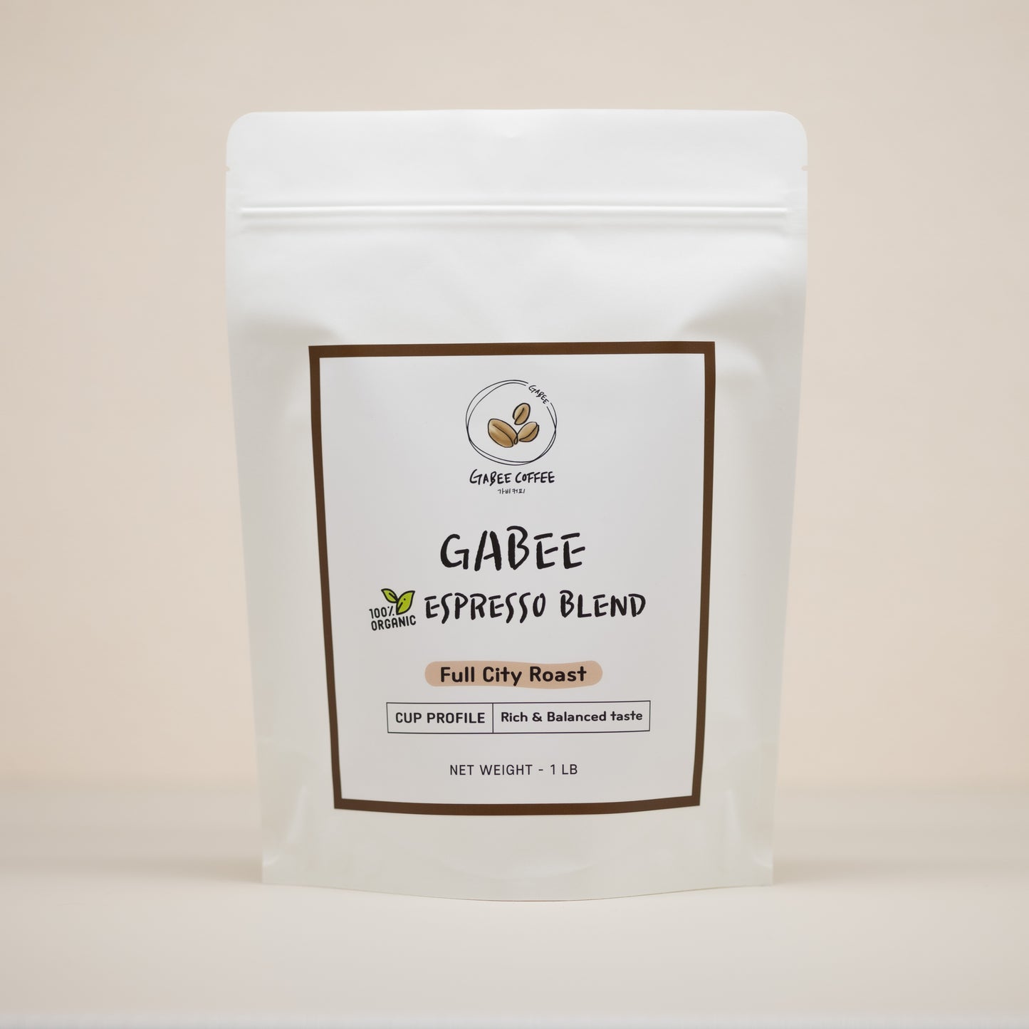 Gabee Espresso Blend (100% Organic)