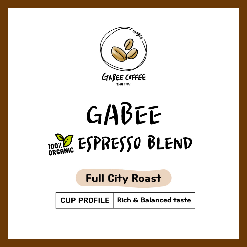 Gabee Espresso Blend (100% Organic)