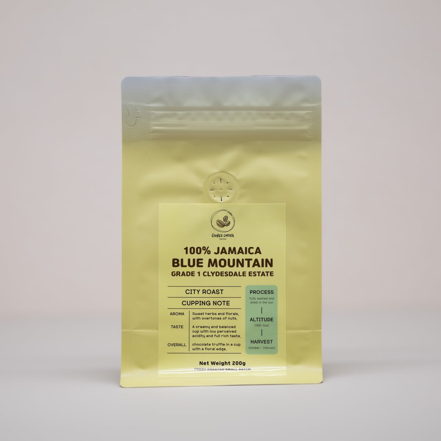 100% Jamaica Blue Mountain Grade 1 Clydesdale Estate