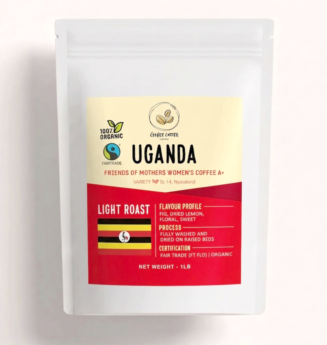 UGANDA FT-FLO ORGANIC FRIENDS OF MOTHERS WOMEN’S COFFEE A+